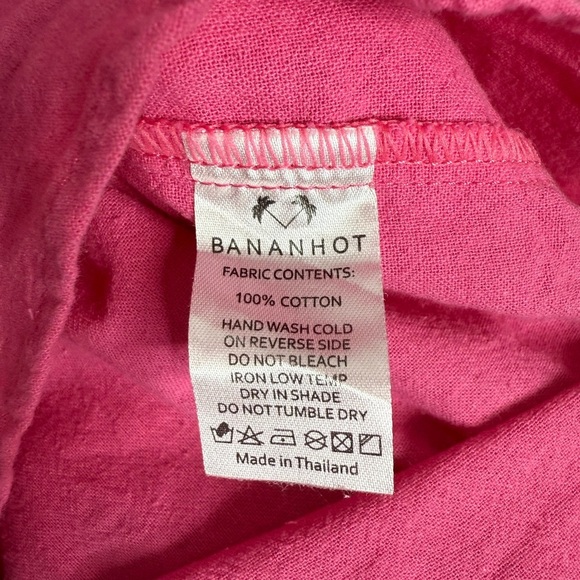 Bananhot x Revolve Pink 2 Piece Set XS Top S Skirt Like New - Picture 10 of 10